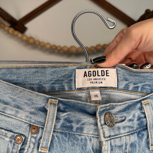 AGOLDE Jamie Distressed Skinny Jeans - Picture 6 of 6